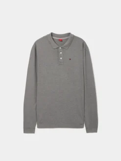 Polo piqué manga comprida|LION OF PORCHES Cheap