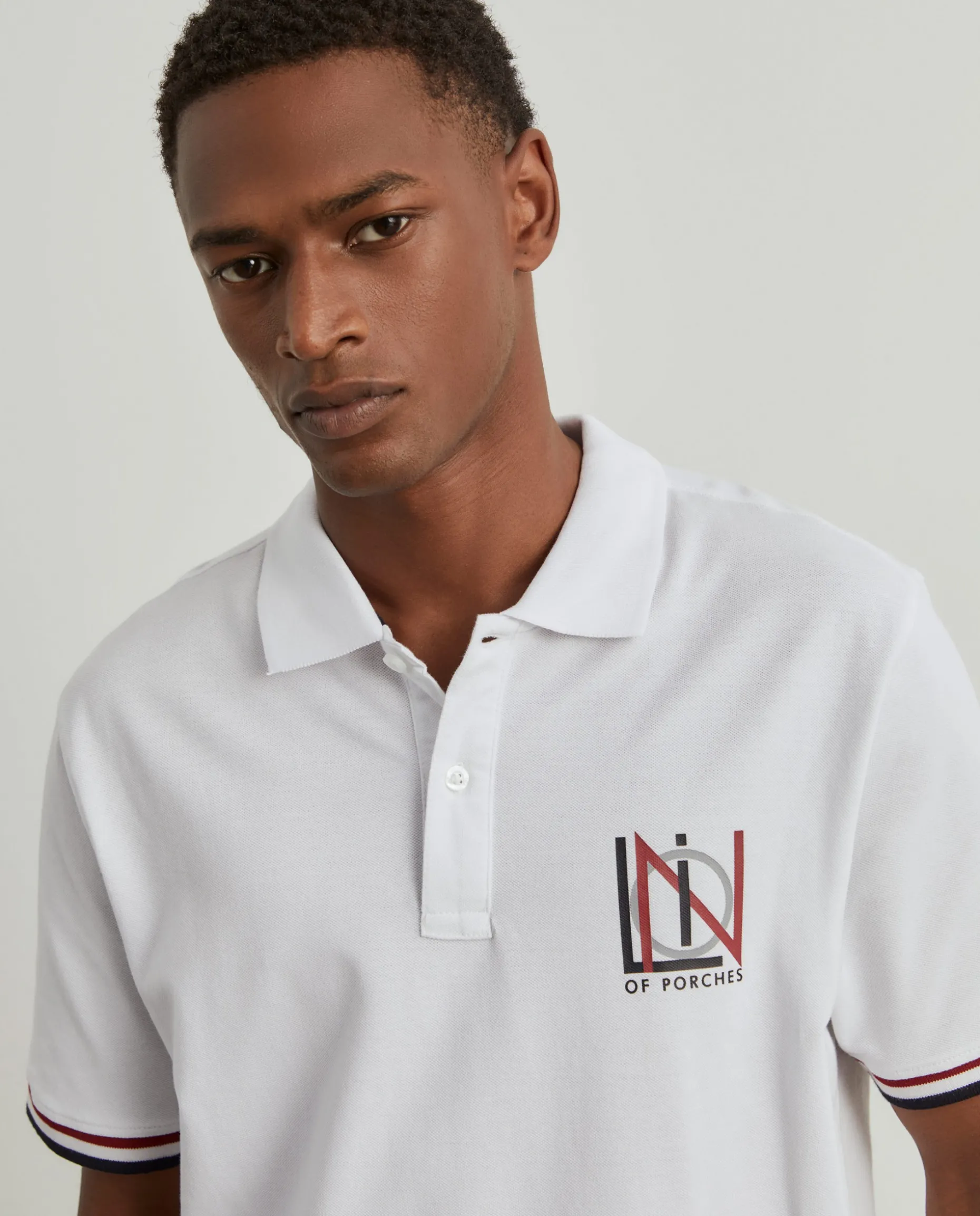 Polo piqué regular fit|LION OF PORCHES Online