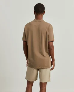 Polo piqué regular fit|LION OF PORCHES Best Sale
