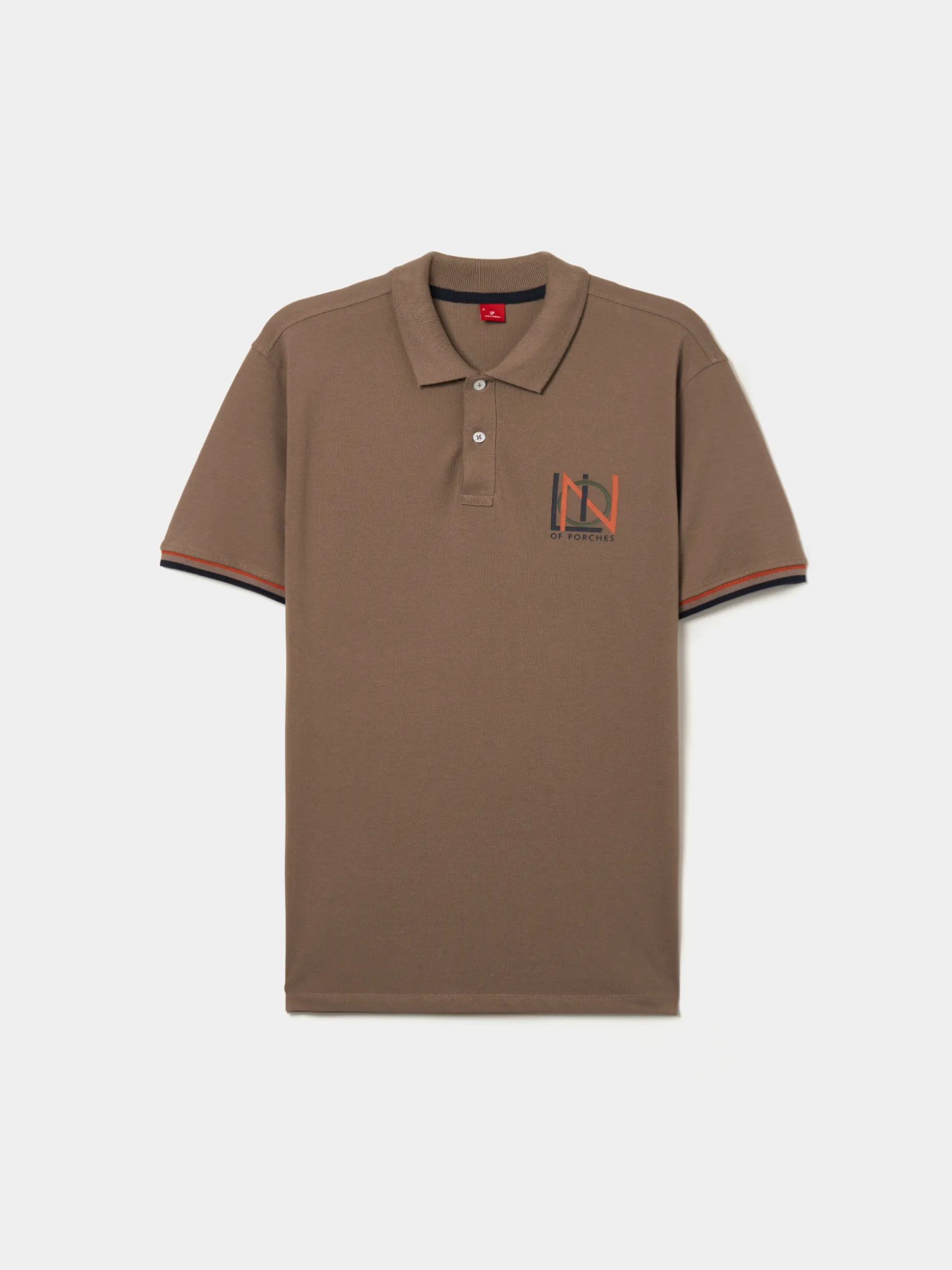 Polo piqué regular fit|LION OF PORCHES Best Sale