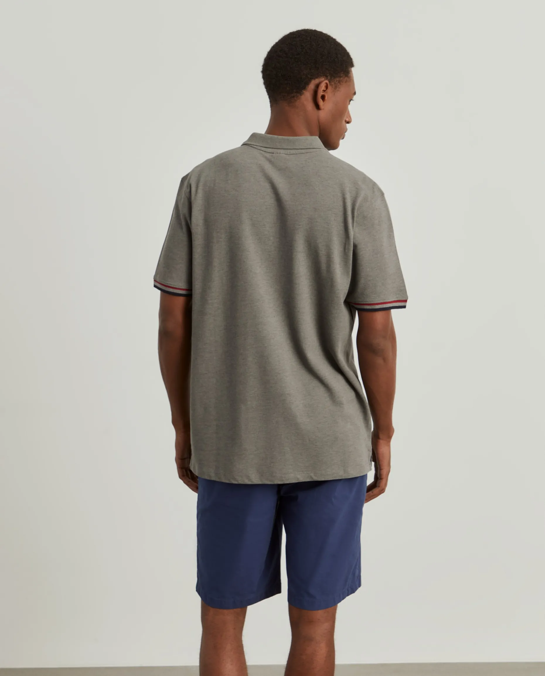 Polo piqué regular fit|LION OF PORCHES Flash Sale