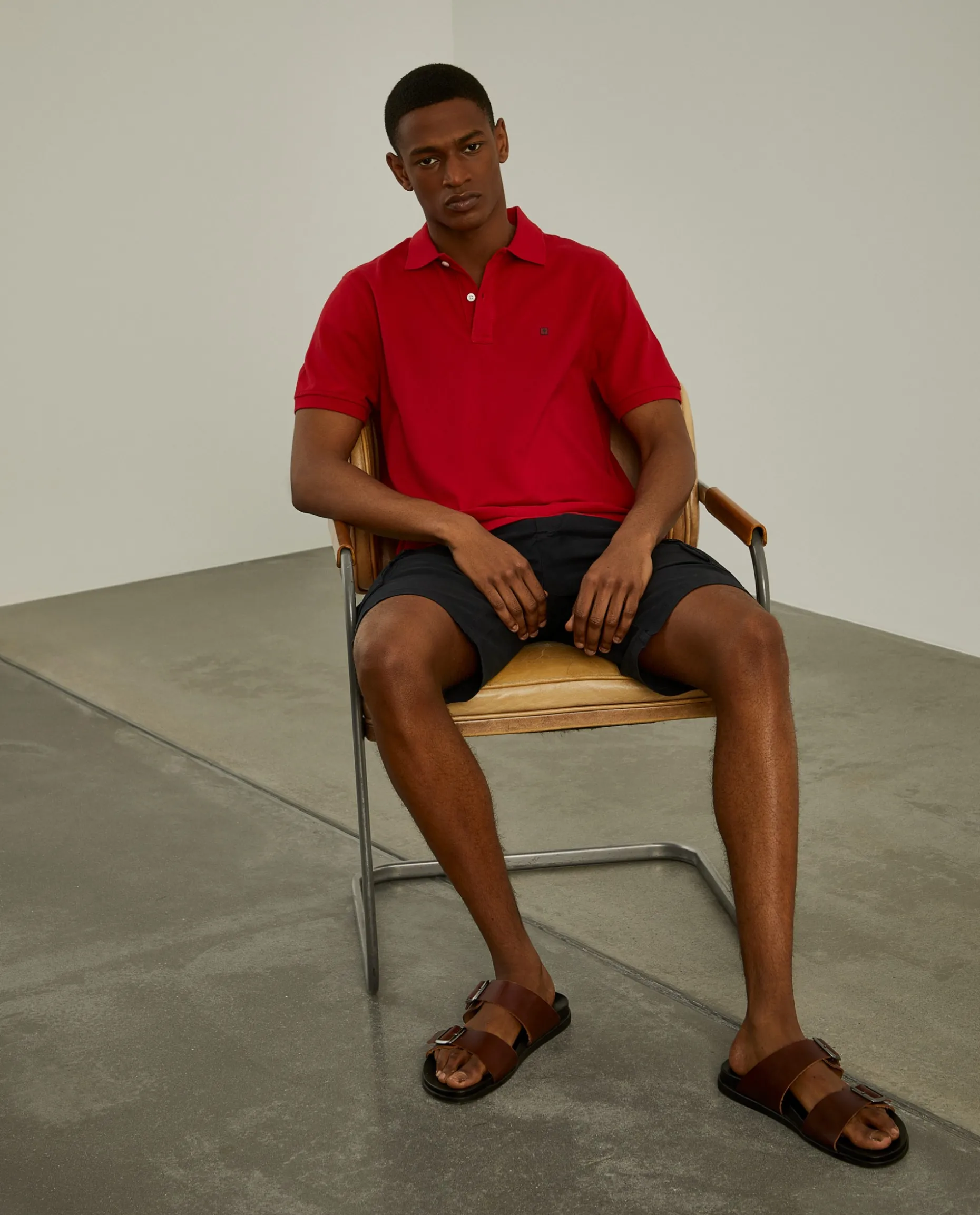 Polo piqué regular fit|LION OF PORCHES Clearance