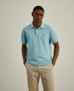 Polo piqué regular fit|LION OF PORCHES Cheap