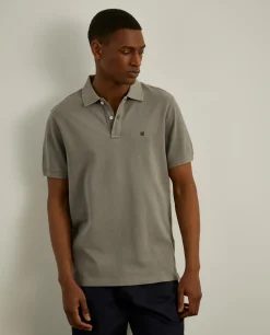 Polo piqué regular fit|LION OF PORCHES Sale