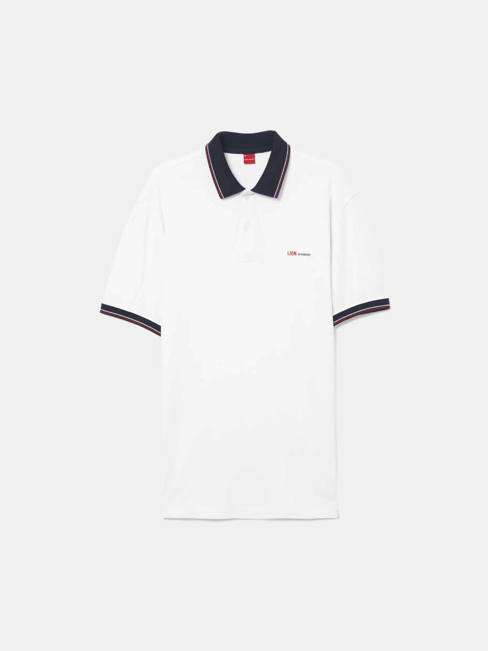 Polo piqué regular fit|LION OF PORCHES Discount