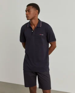 Polo piqué regular fit|LION OF PORCHES Hot