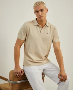 Polo piqué regular fit em algodão|LION OF PORCHES Shop