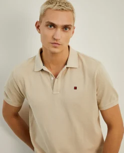 Polo piqué regular fit em algodão|LION OF PORCHES Shop