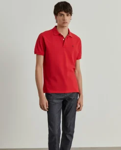 Polo piqué regular fit em algodão|LION OF PORCHES Online
