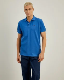 Polo piqué regular fit em algodão|LION OF PORCHES Discount