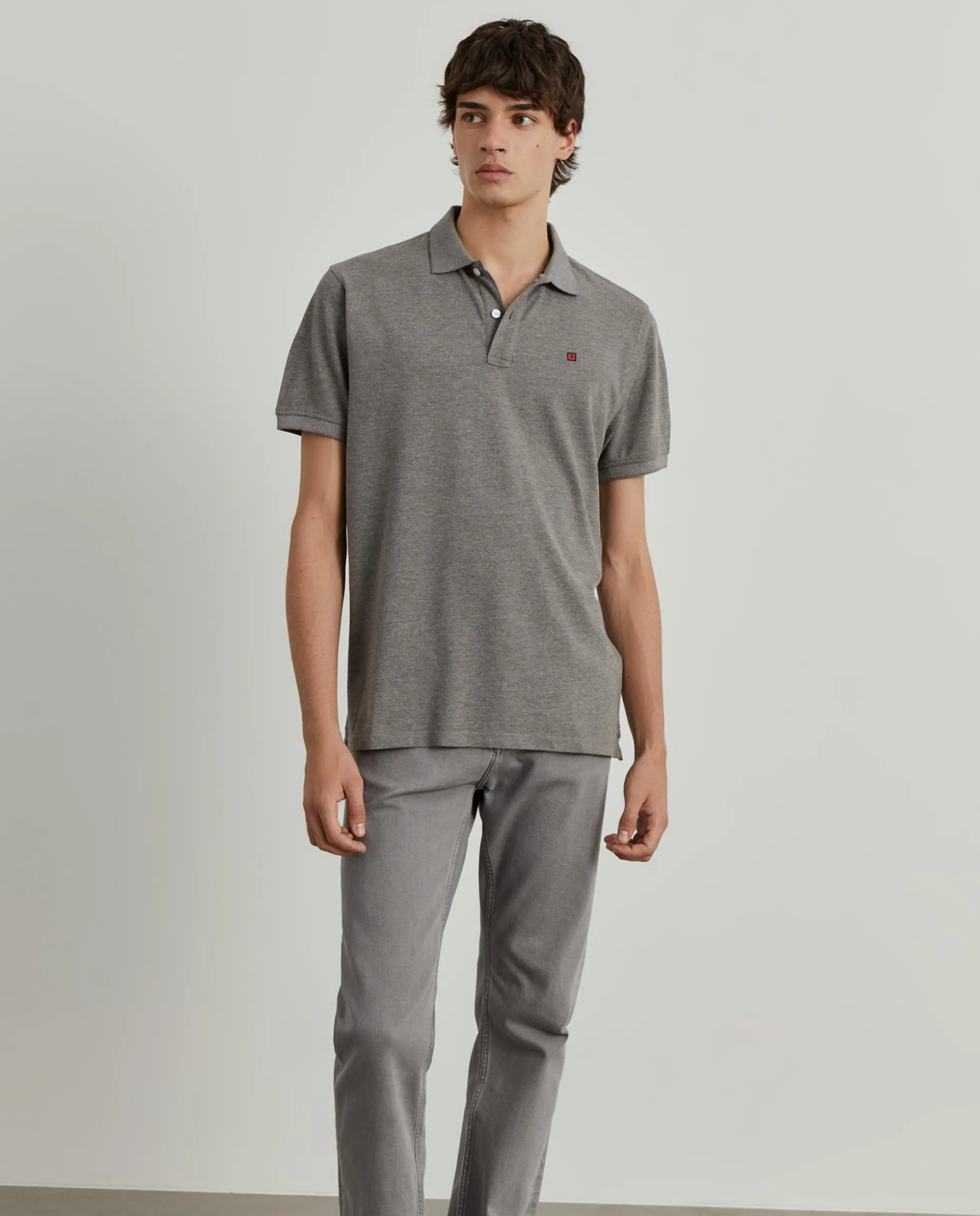 Polo piqué regular fit em algodão|LION OF PORCHES Clearance