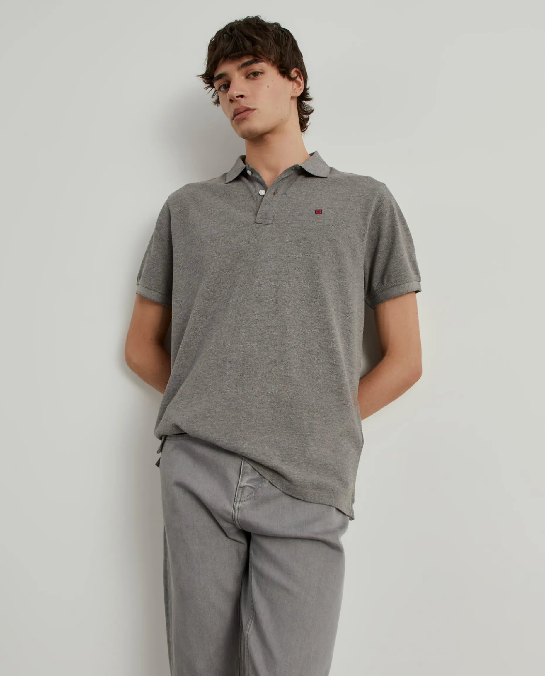 Polo piqué regular fit em algodão|LION OF PORCHES Clearance