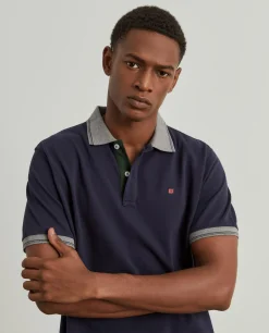 Polo piqué regular fit em algodão|LION OF PORCHES Best Sale