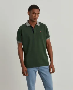 Polo piqué regular fit em algodão|LION OF PORCHES New