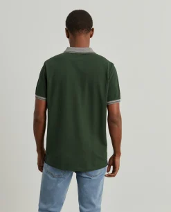 Polo piqué regular fit em algodão|LION OF PORCHES New