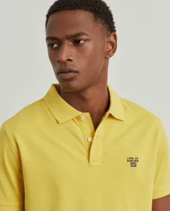 Polo piqué slim fit|LION OF PORCHES New