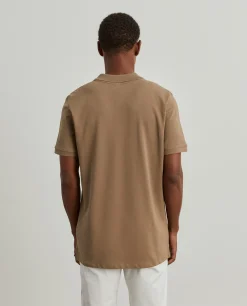 Polo piqué slim fit|LION OF PORCHES Sale