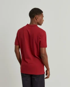 Polo piqué slim fit|LION OF PORCHES Sale