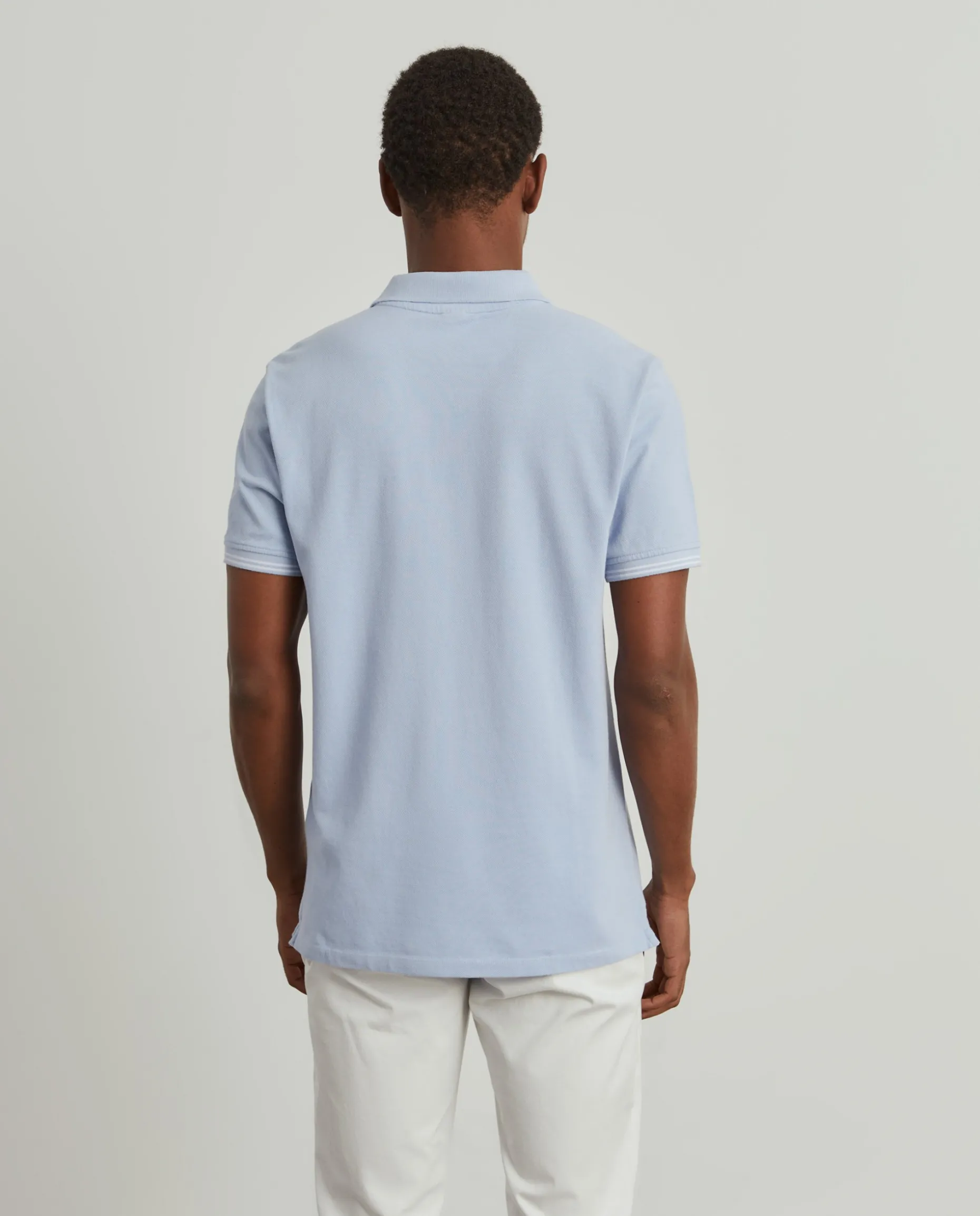 Polo piqué slim fit em algodão|LION OF PORCHES Discount