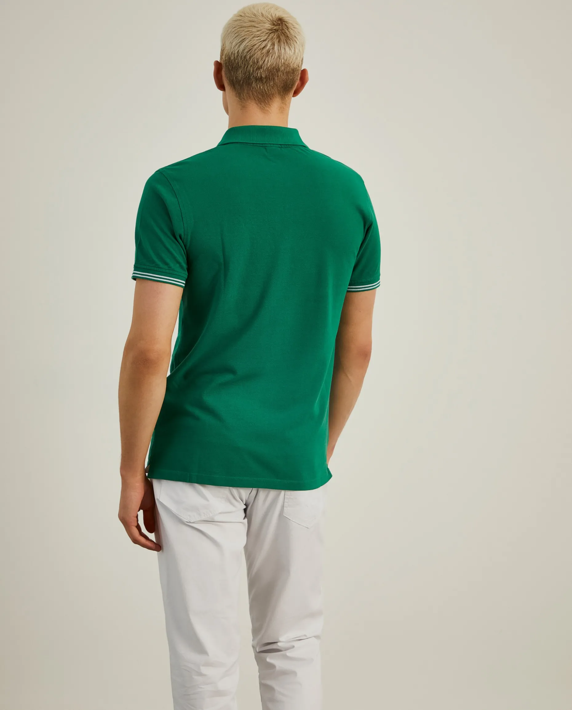 Polo piqué slim fit em algodão|LION OF PORCHES Hot