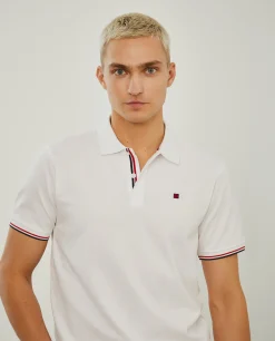 Polo piqué slim fit em algodão|LION OF PORCHES Discount