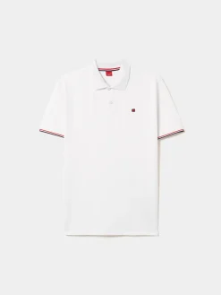 Polo piqué slim fit em algodão|LION OF PORCHES Discount