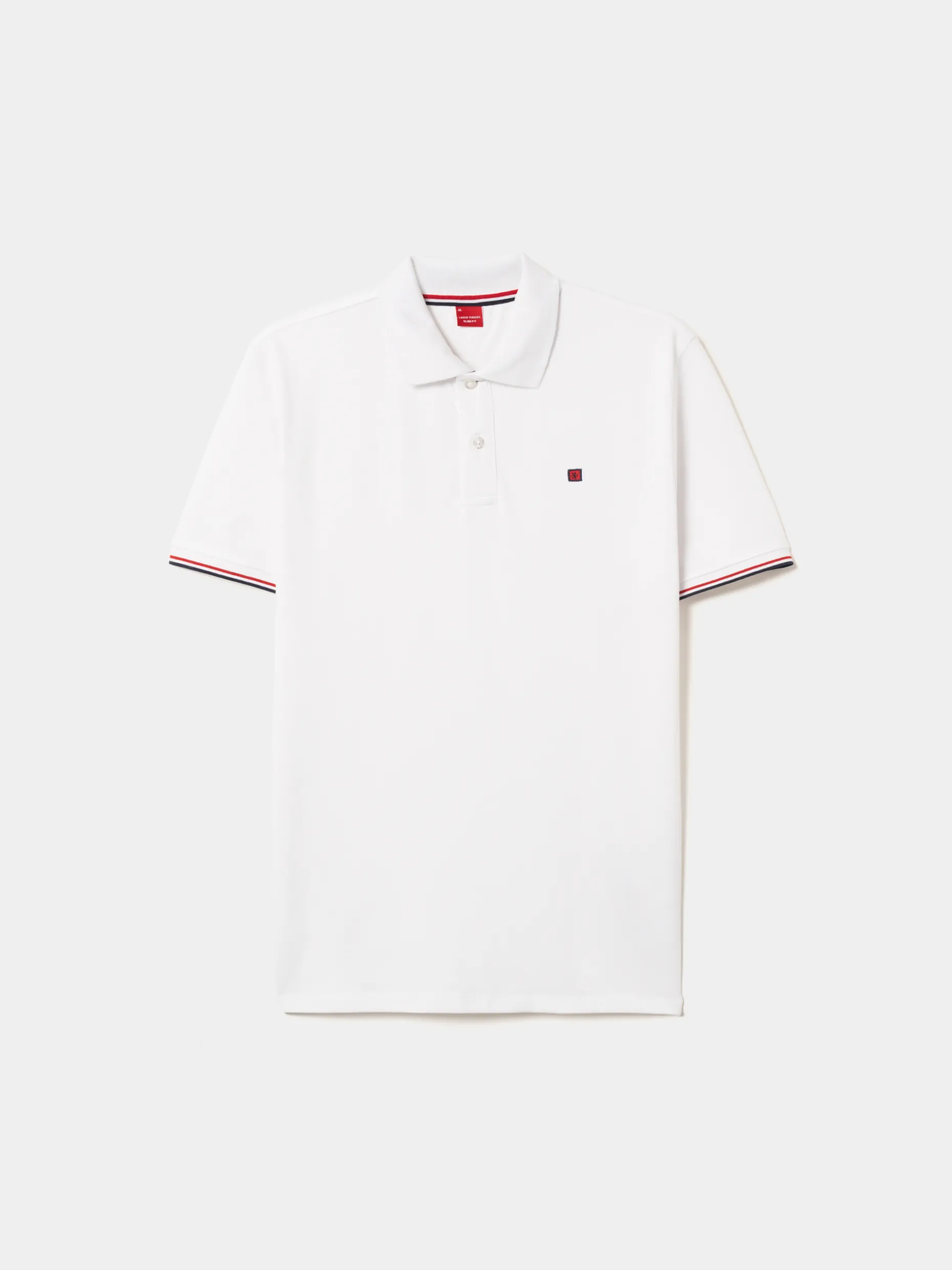 Polo piqué slim fit em algodão|LION OF PORCHES Discount