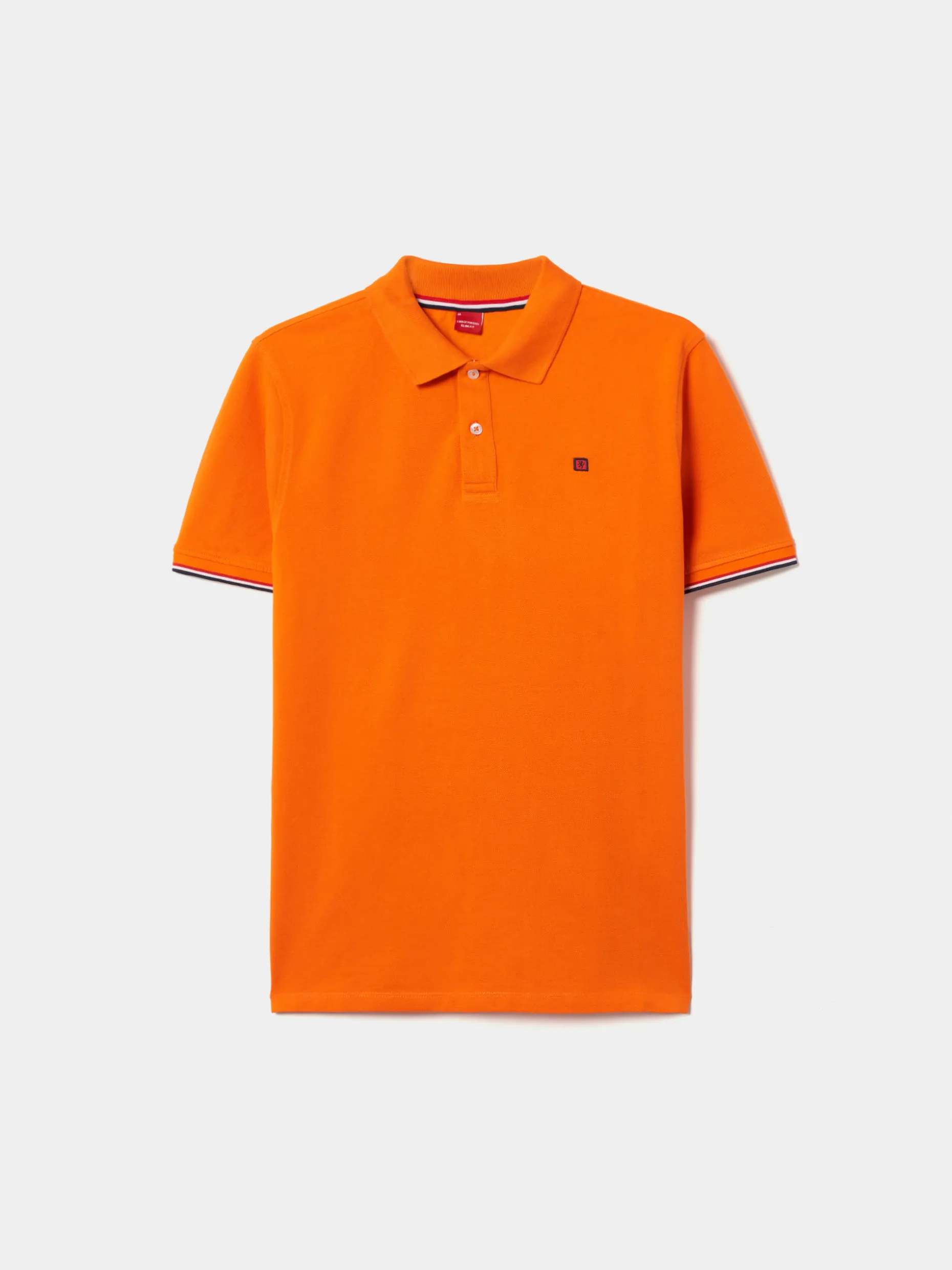 Polo piqué slim fit em algodão|LION OF PORCHES Clearance