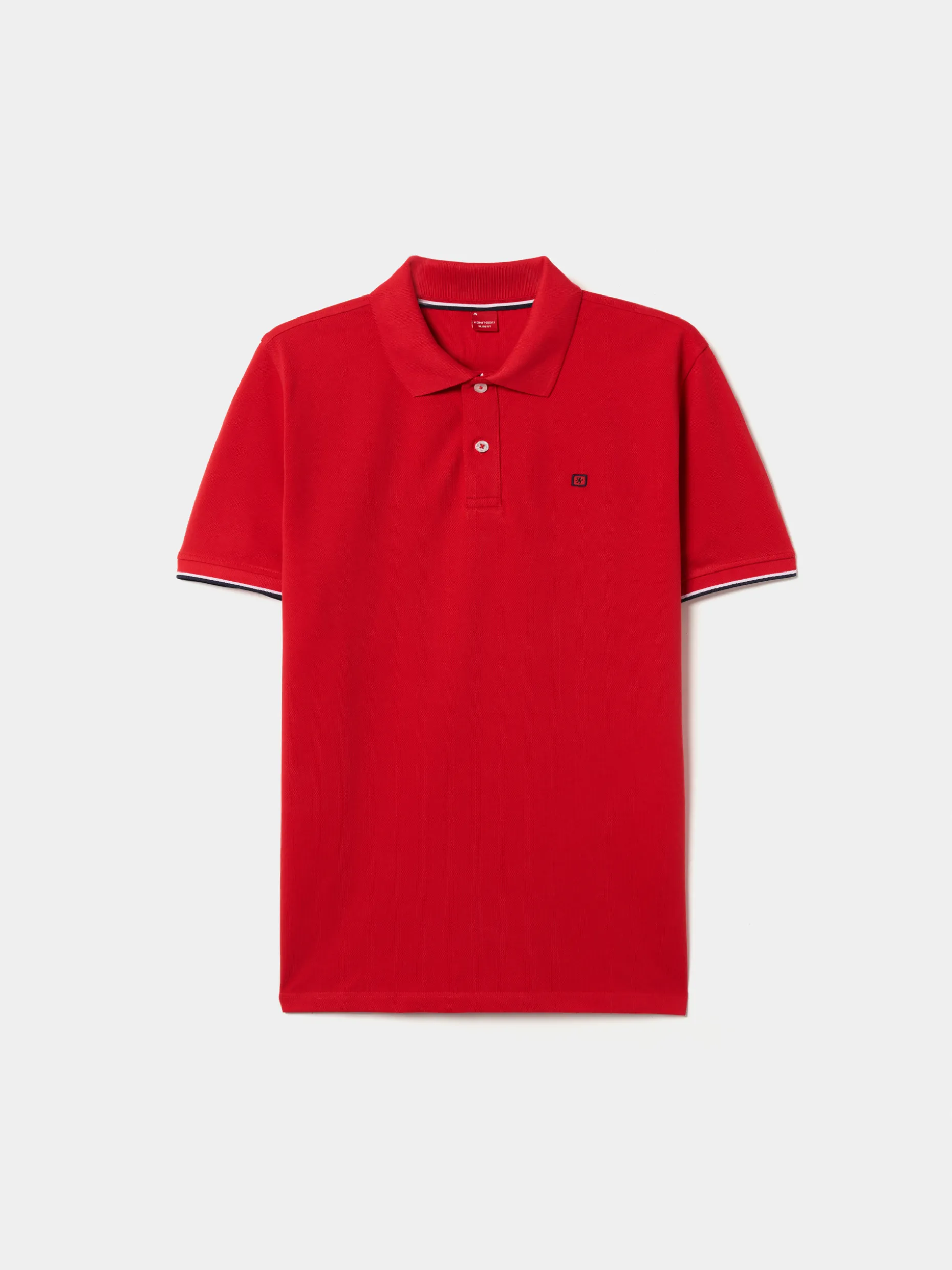 Polo piqué slim fit em algodão|LION OF PORCHES Discount