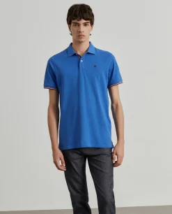 Polo piqué slim fit em algodão|LION OF PORCHES Hot