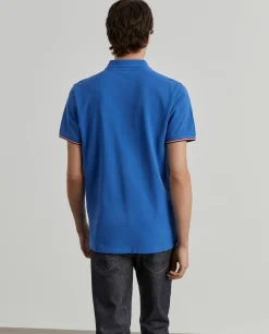 Polo piqué slim fit em algodão|LION OF PORCHES Hot
