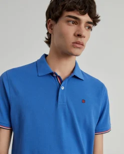 Polo piqué slim fit em algodão|LION OF PORCHES Hot