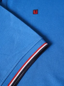 Polo piqué slim fit em algodão|LION OF PORCHES Hot
