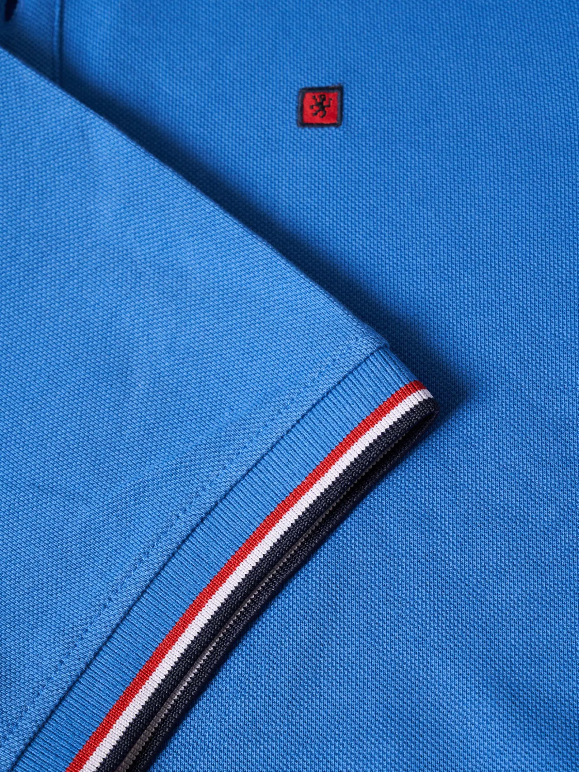 Polo piqué slim fit em algodão|LION OF PORCHES Hot