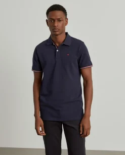 Polo piqué slim fit em algodão|LION OF PORCHES Shop