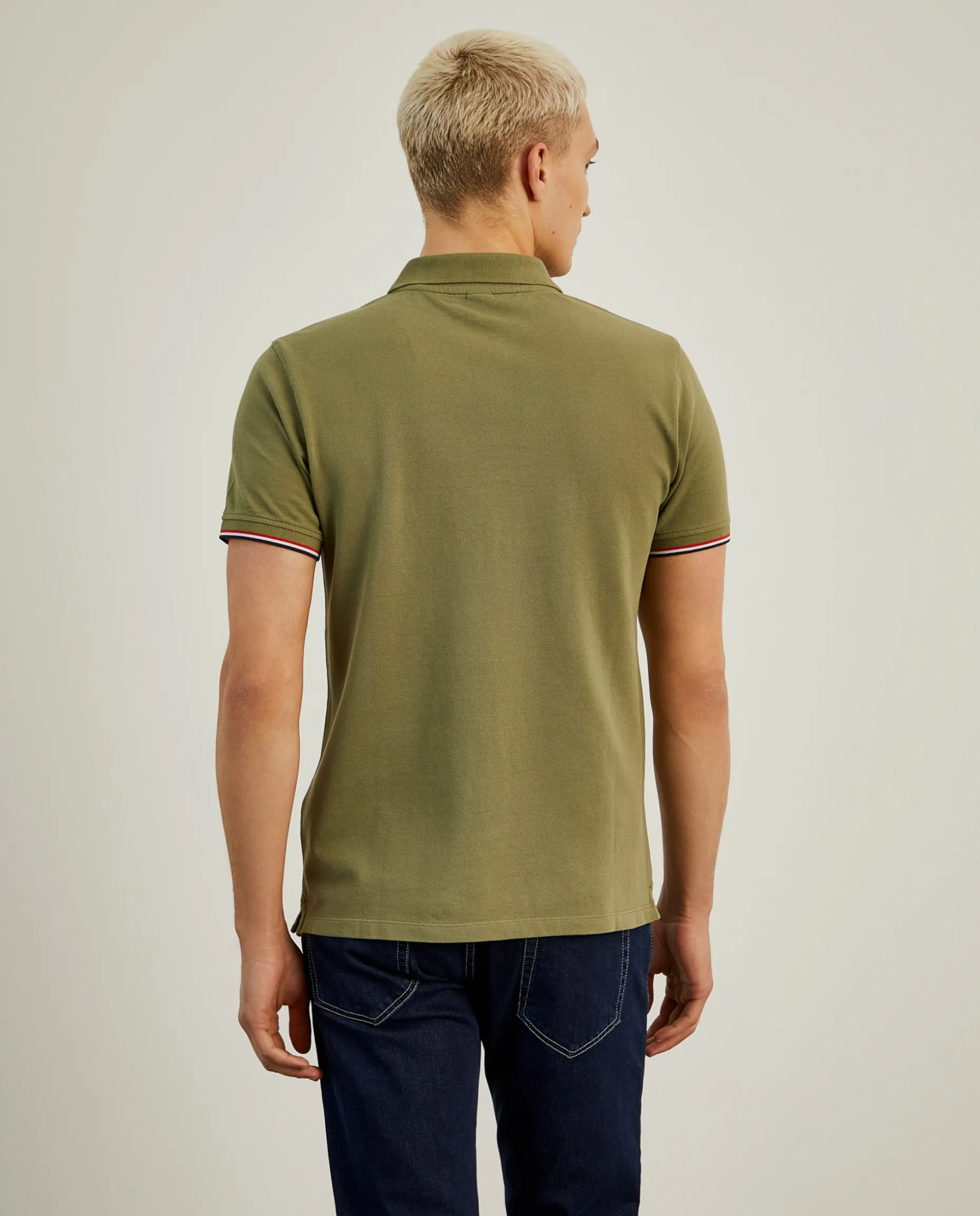 Polo piqué slim fit em algodão|LION OF PORCHES Cheap