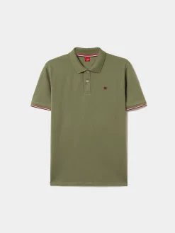 Polo piqué slim fit em algodão|LION OF PORCHES Cheap