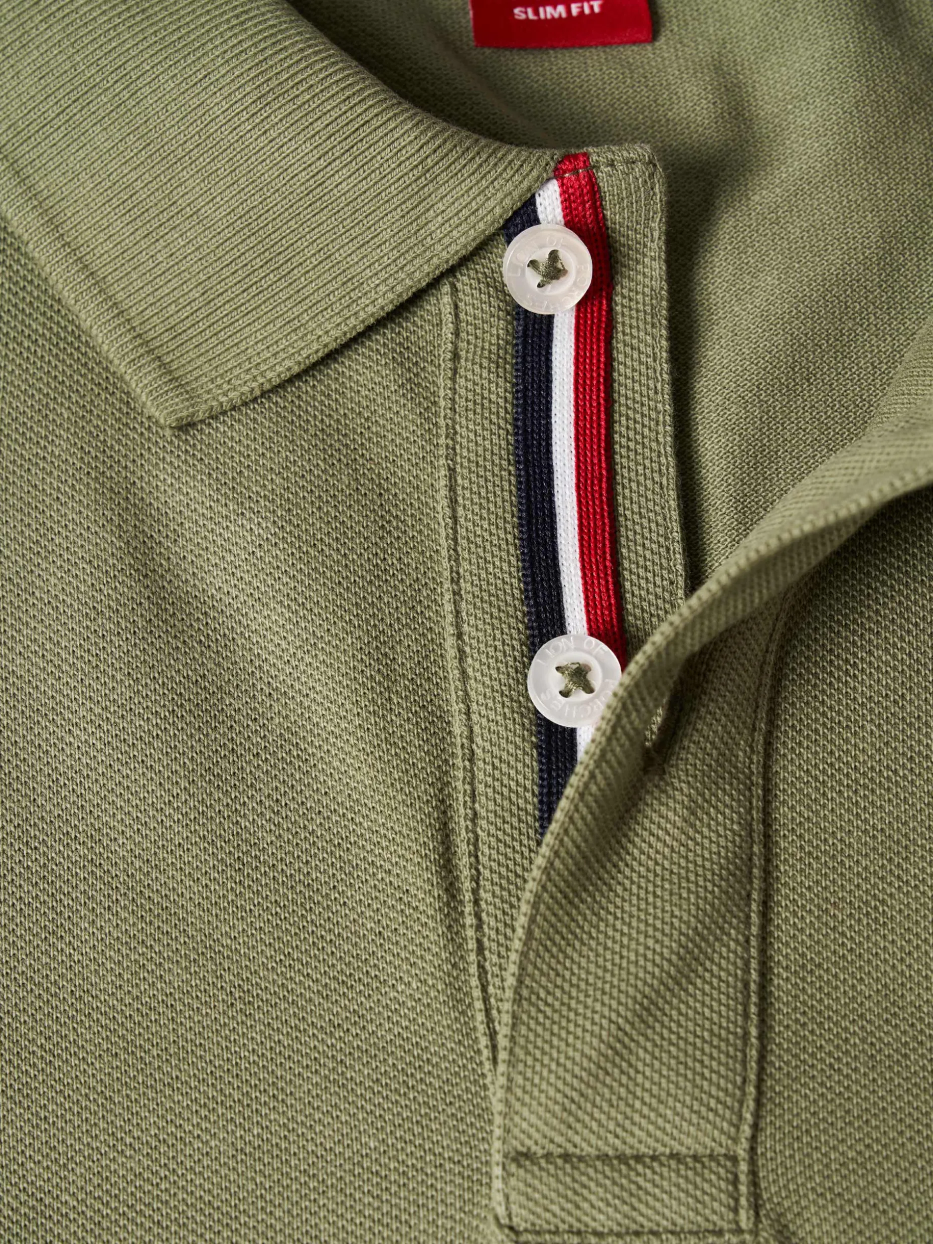 Polo piqué slim fit em algodão|LION OF PORCHES Cheap
