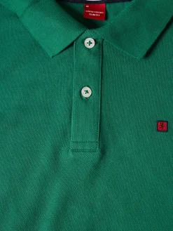 Polo piqué slim fit em algodão|LION OF PORCHES Fashion