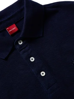 Polo piqué slim fit em algodão|LION OF PORCHES New