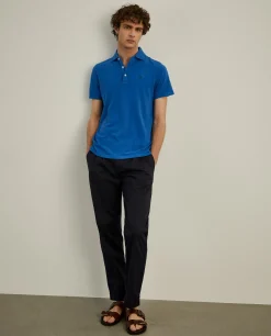 Polo piqué slim fit garment dye|LION OF PORCHES New
