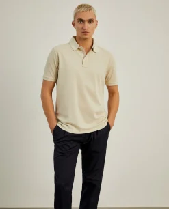 Polo piqué slim fit garment dye|LION OF PORCHES Cheap