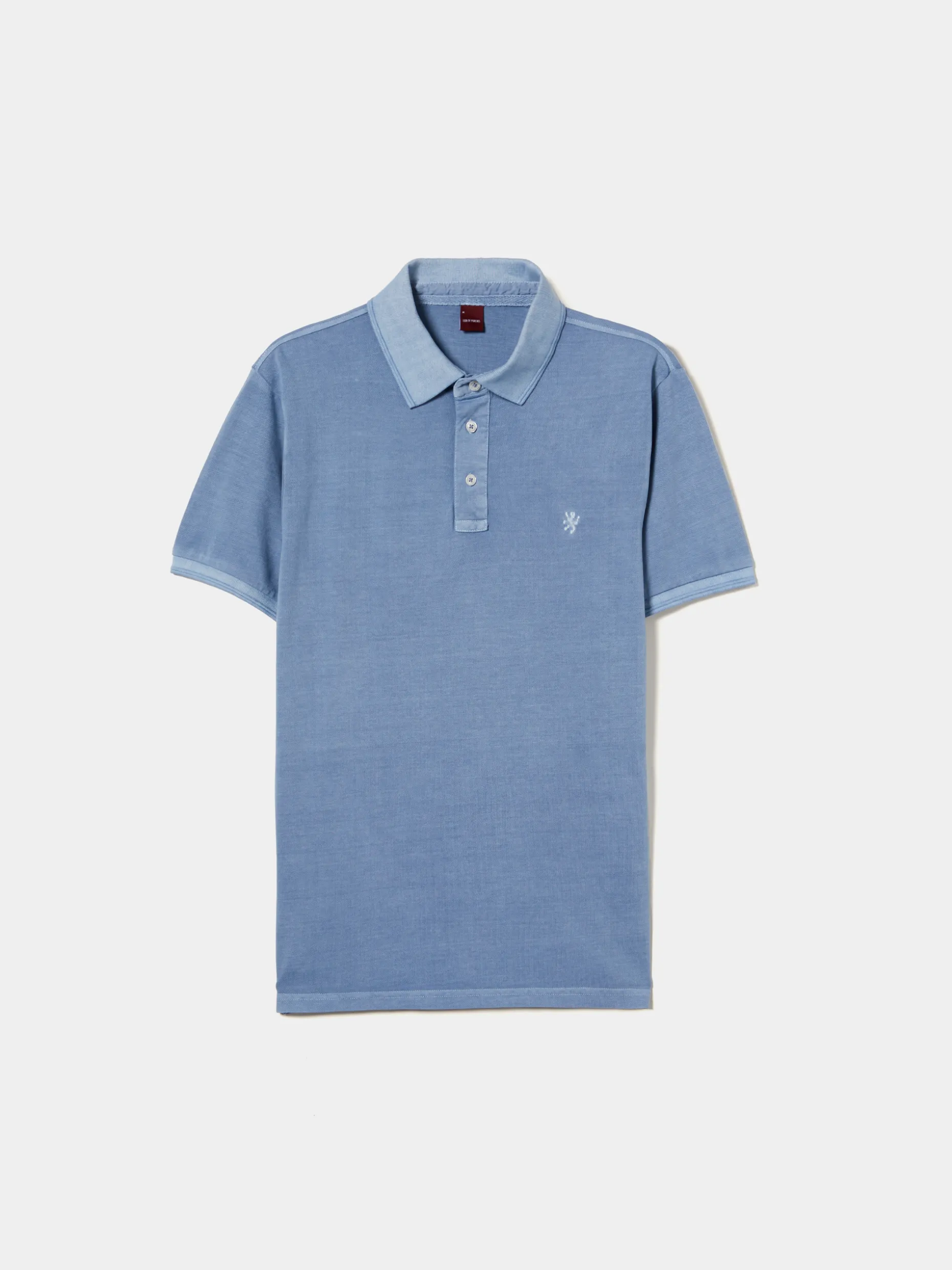 Polo piqué slim fit garment dye|LION OF PORCHES Hot