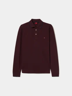 Polo piqué slim fit manga comprida|LION OF PORCHES Cheap