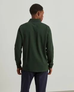 Polo piqué slim fit manga comprida|LION OF PORCHES Fashion
