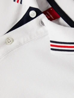 Polo piqué slim fit tricolor|LION OF PORCHES Cheap