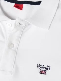 Polo regular fit 100% algodão|LION OF PORCHES Flash Sale