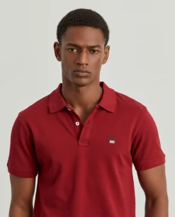 Polo slim fit 100% algodão|LION OF PORCHES Best Sale