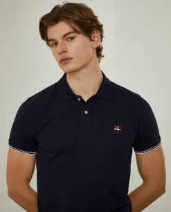 Polo slim fit 100% algodão|LION OF PORCHES Outlet