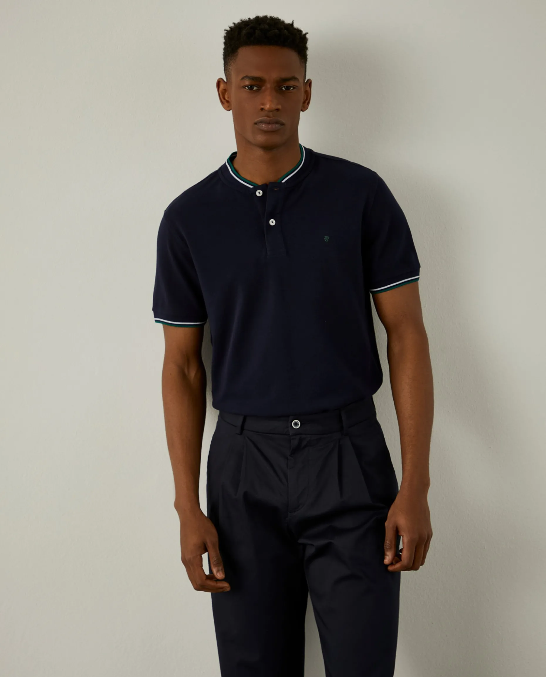 Polo slim fit 100% algodão|LION OF PORCHES Cheap